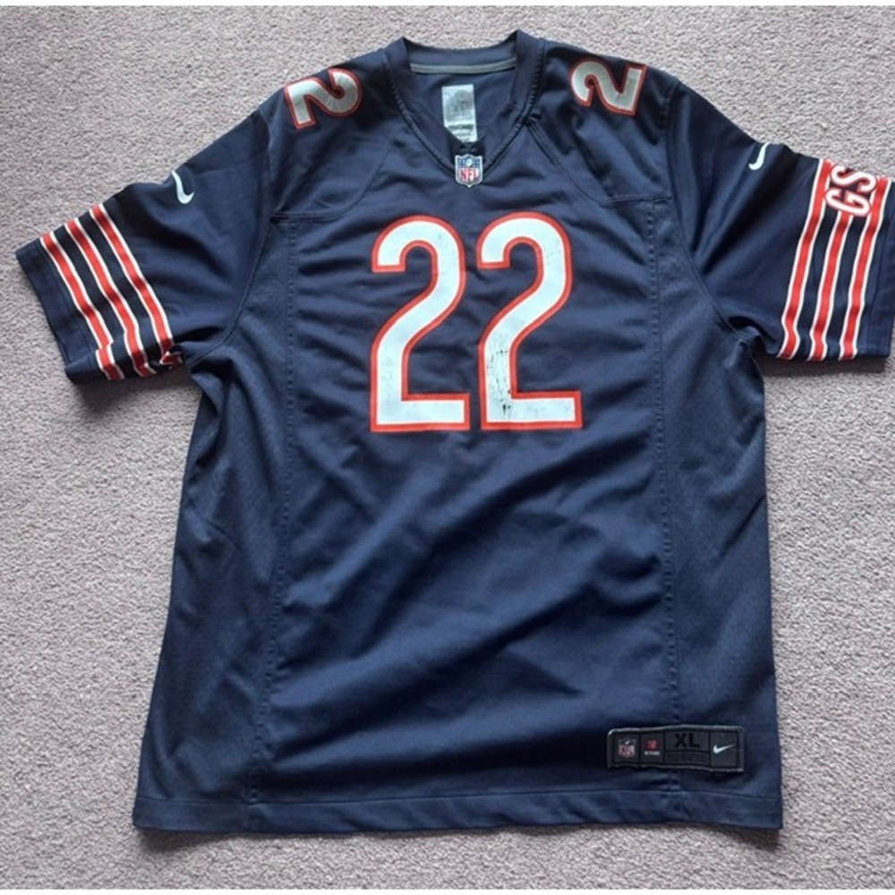 Nike NFL Chicago Bears Matt Forte 22 Jersey Mens XL Navy Blue Football Fan Gear